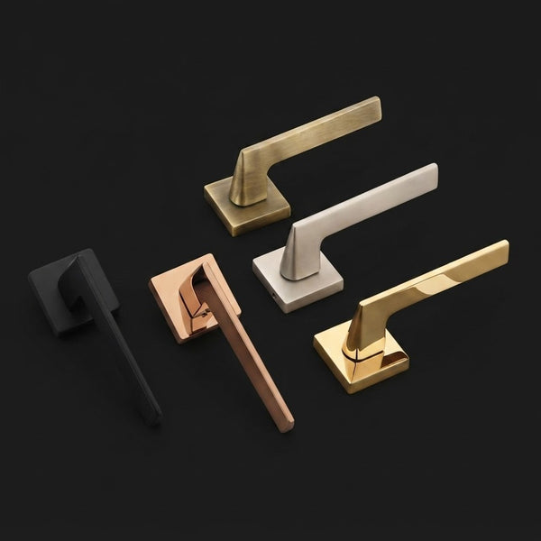 Trevoxa Brass Rose Lever Handle – BS-1026
