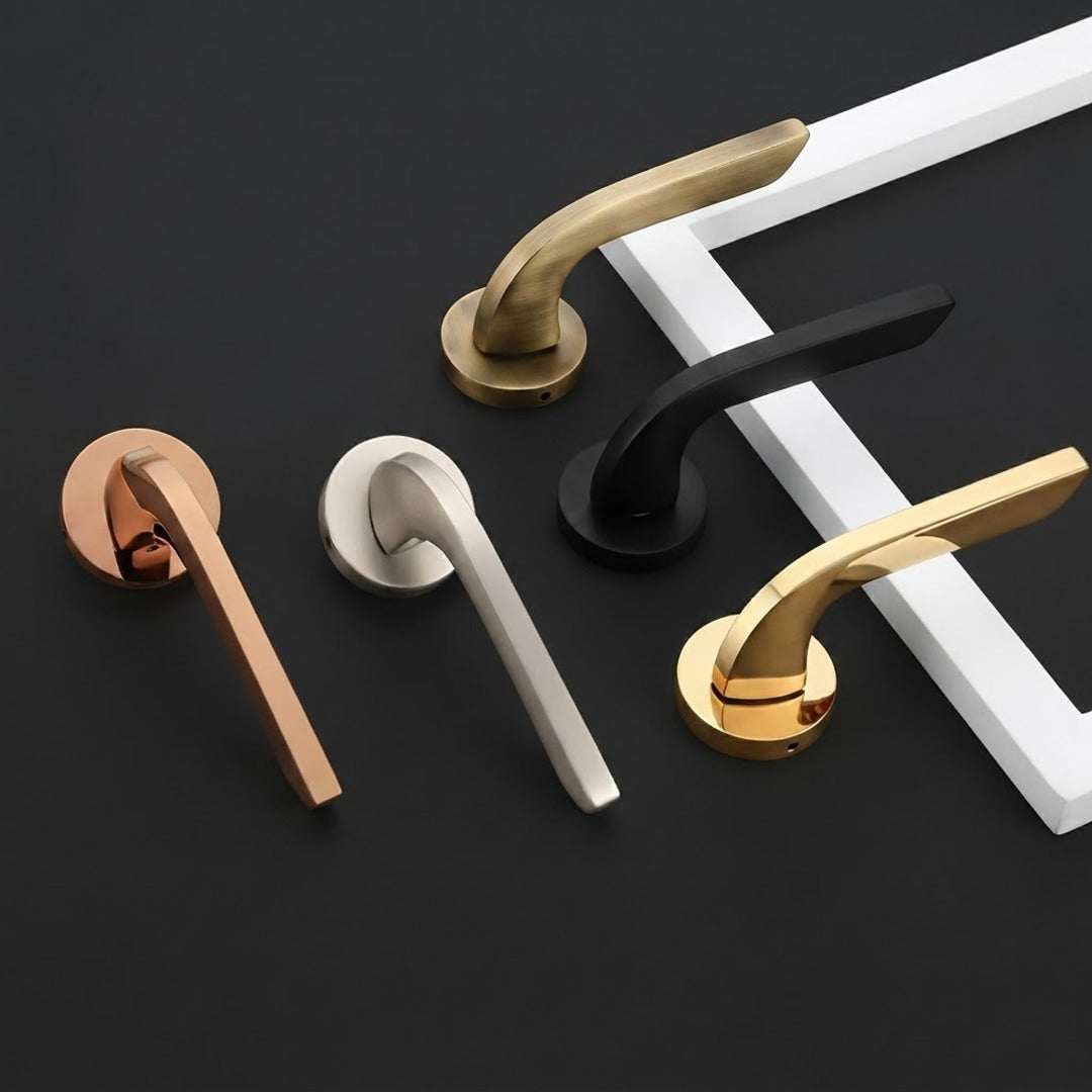 Trevoxa Brass Rose Lever Handle – BS-1032